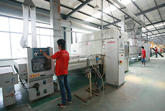 Panel furniture production equipment